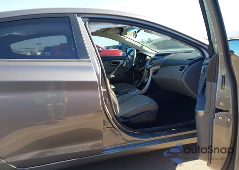 2012 Hyundai Elantra Gls из США, поврежденный, VIN 5NPDH4AE2CH086883